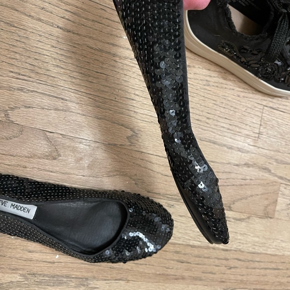 Steve Madden Sequin Ballet Flats - Picture 6 of 7